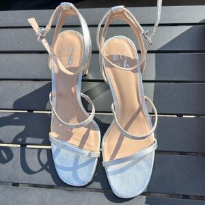 Mix No. 6 Metallic Silver Sandals